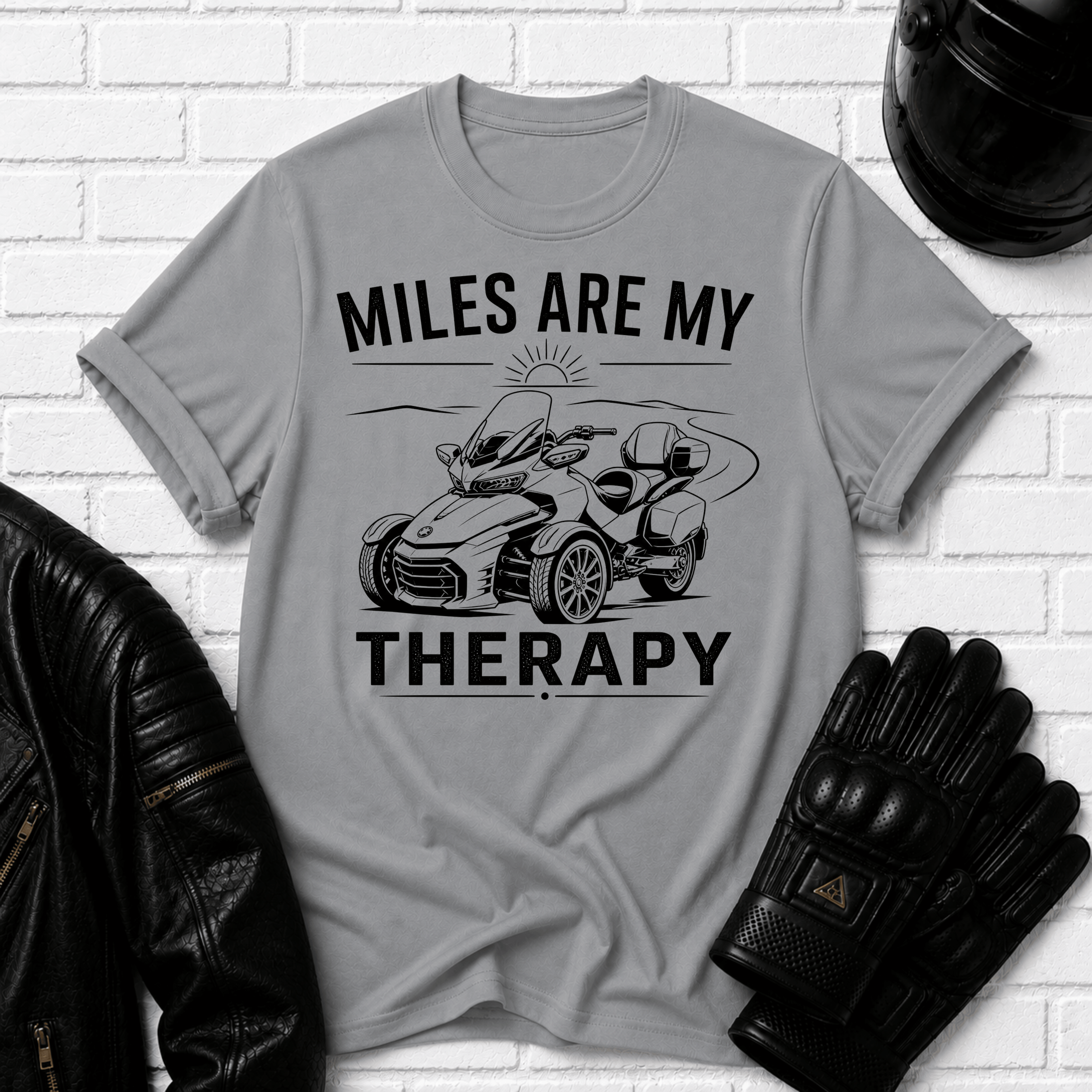 Miles Are My Therapy T-Shirt