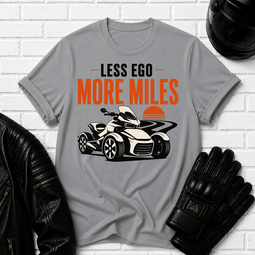 Less Ego More Miles T-Shirt