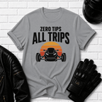 Zero Tips All Trips Sunset T-Shirt