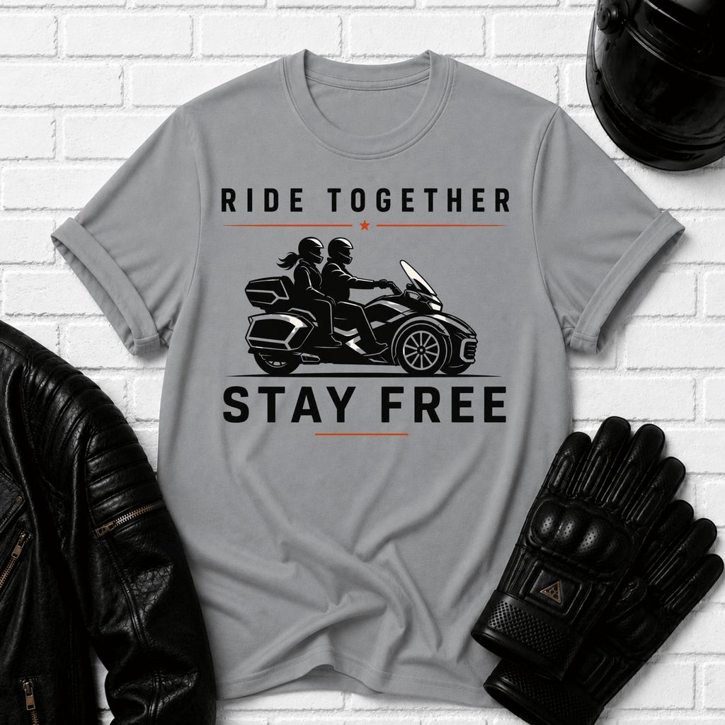 Ride Together Stay Free T-Shirt