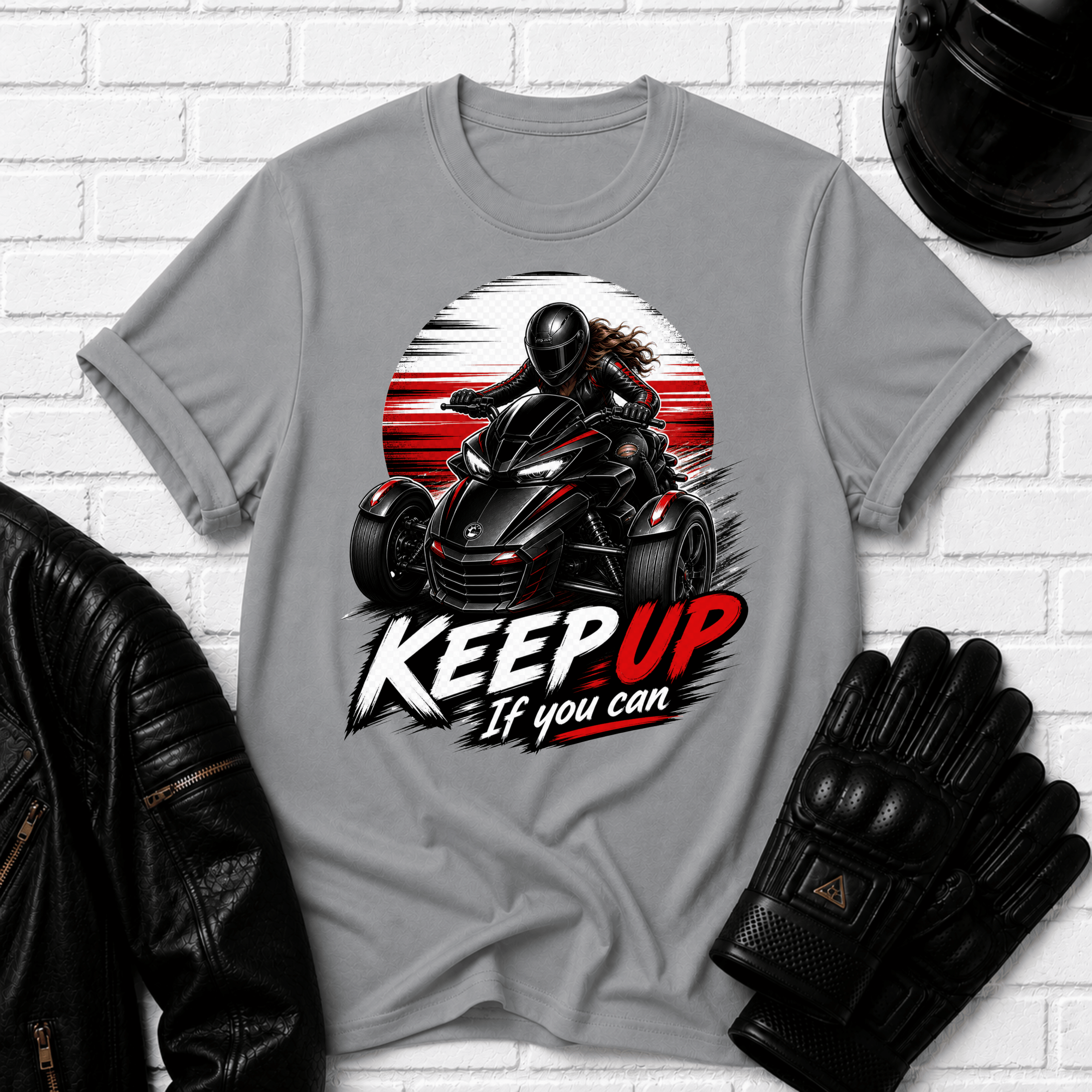 Keep Up If You Can Circle T-Shirt