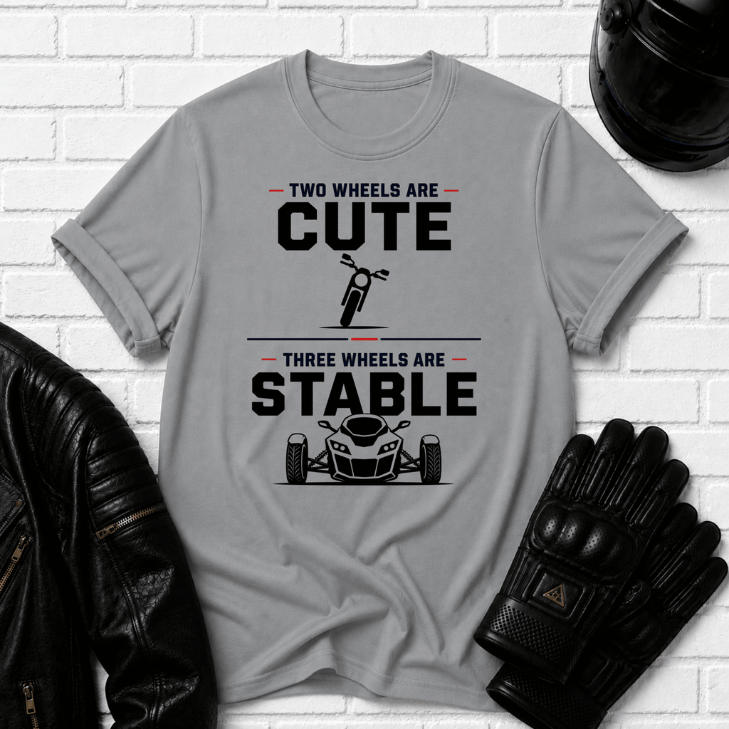 Two Wheels Are Cute T-Shirt