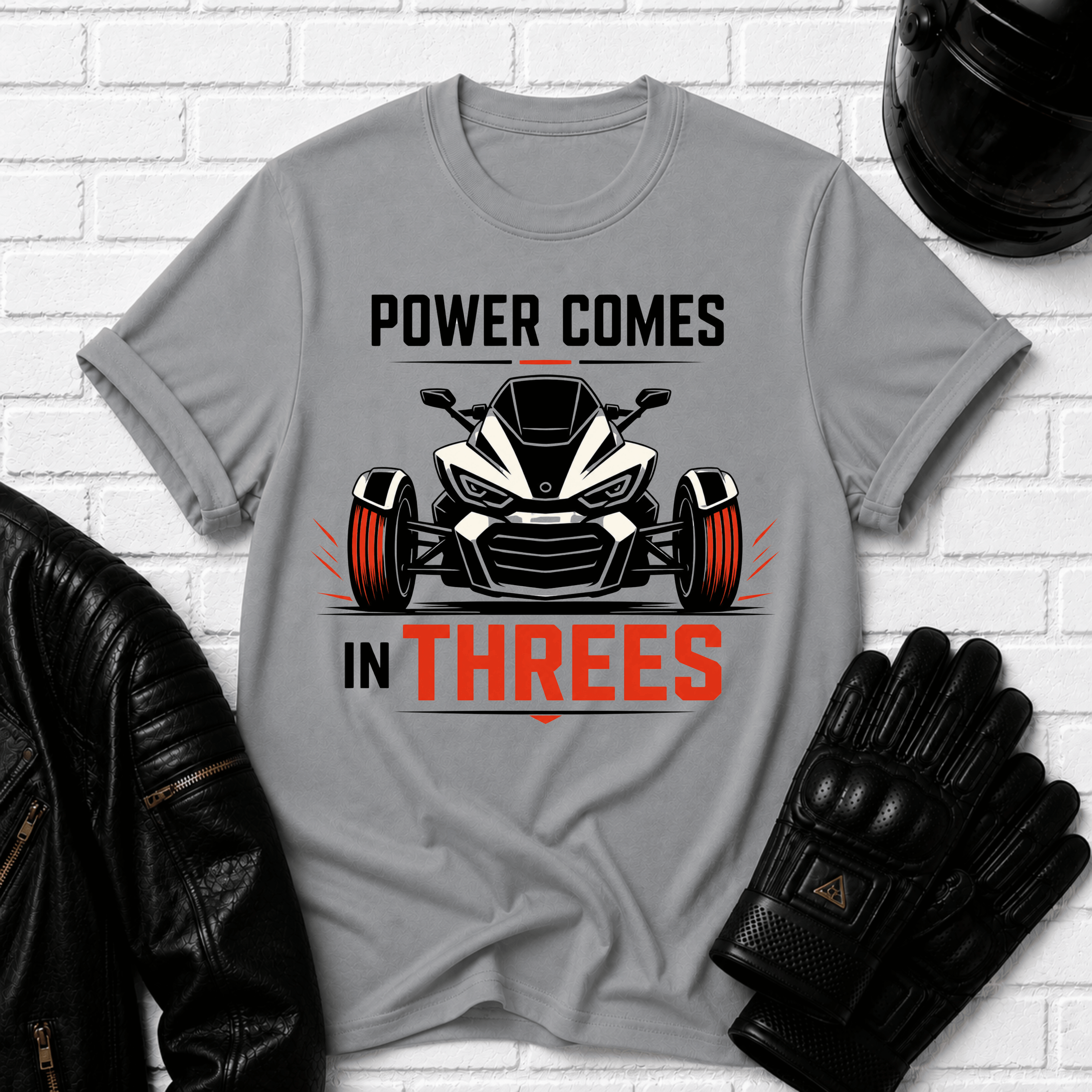 Power Comes In Threes T-Shirt