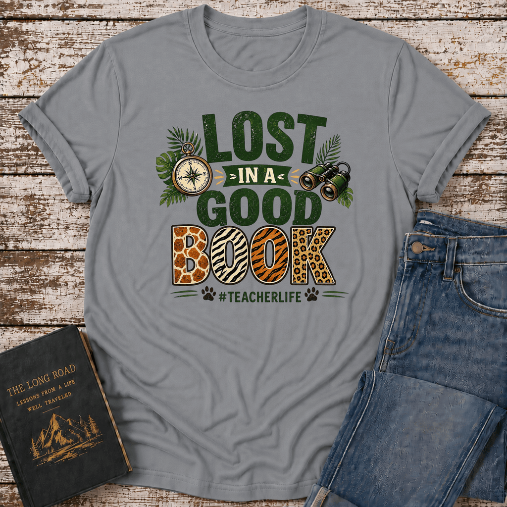Lost in Book T-Shirt