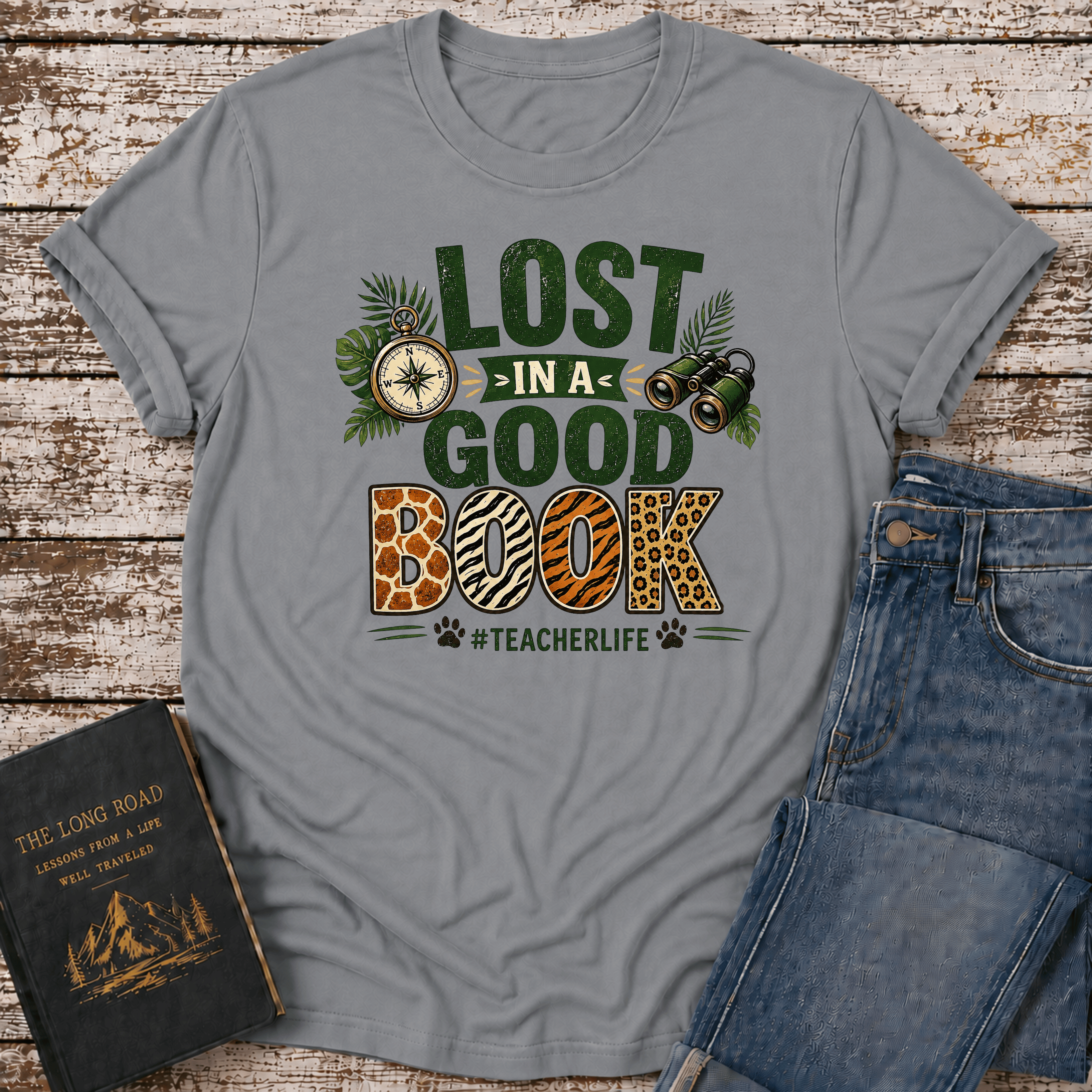 Lost in Book T-Shirt