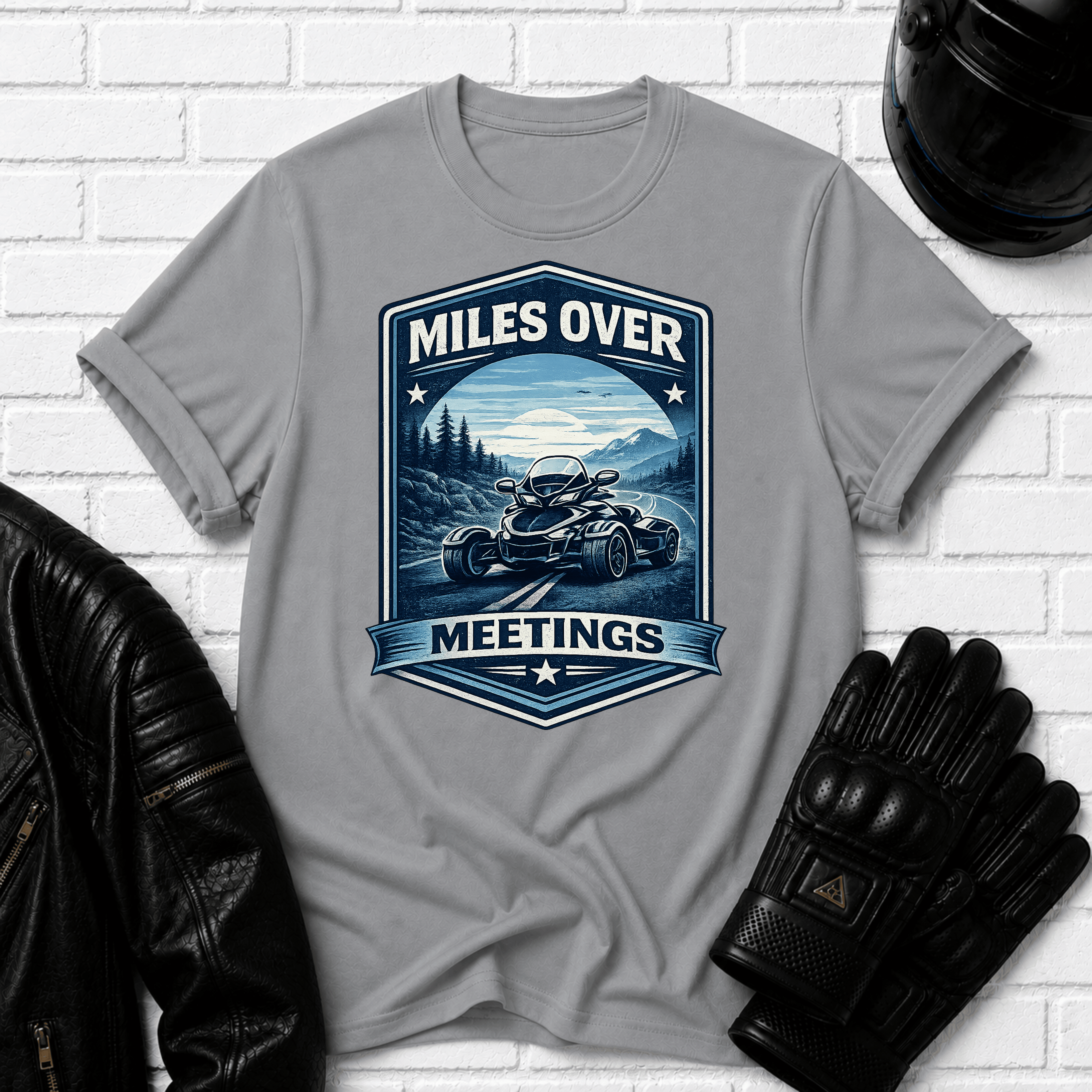 Miles Over Meetings T-Shirt