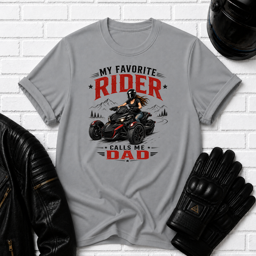 Favorite Rider Dad Lt T-Shirt