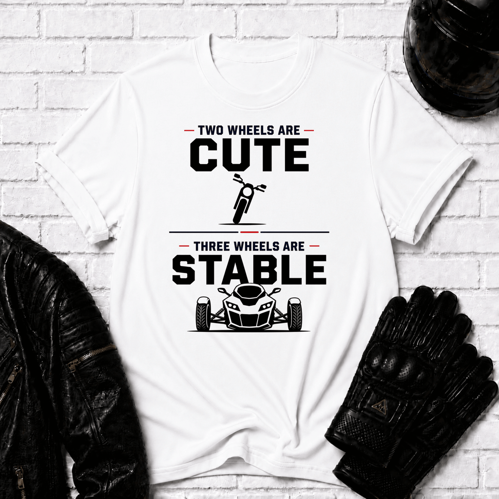 Two Wheels Are Cute T-Shirt