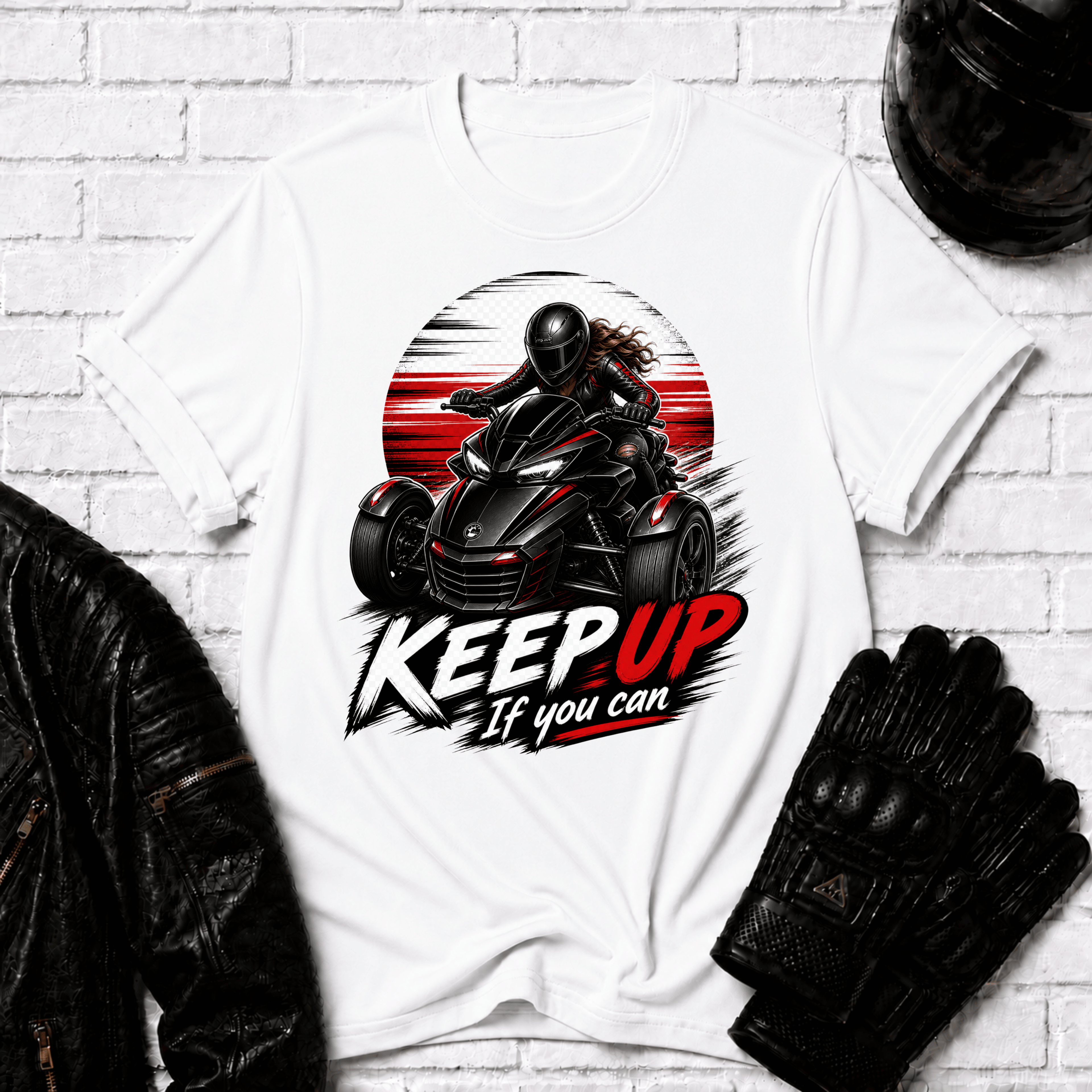 Keep Up If You Can Circle T-Shirt