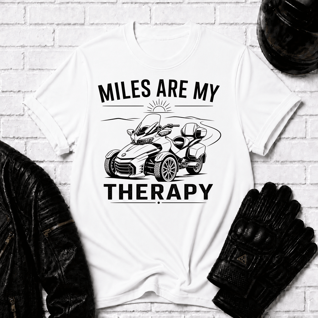 Miles Are My Therapy T-Shirt