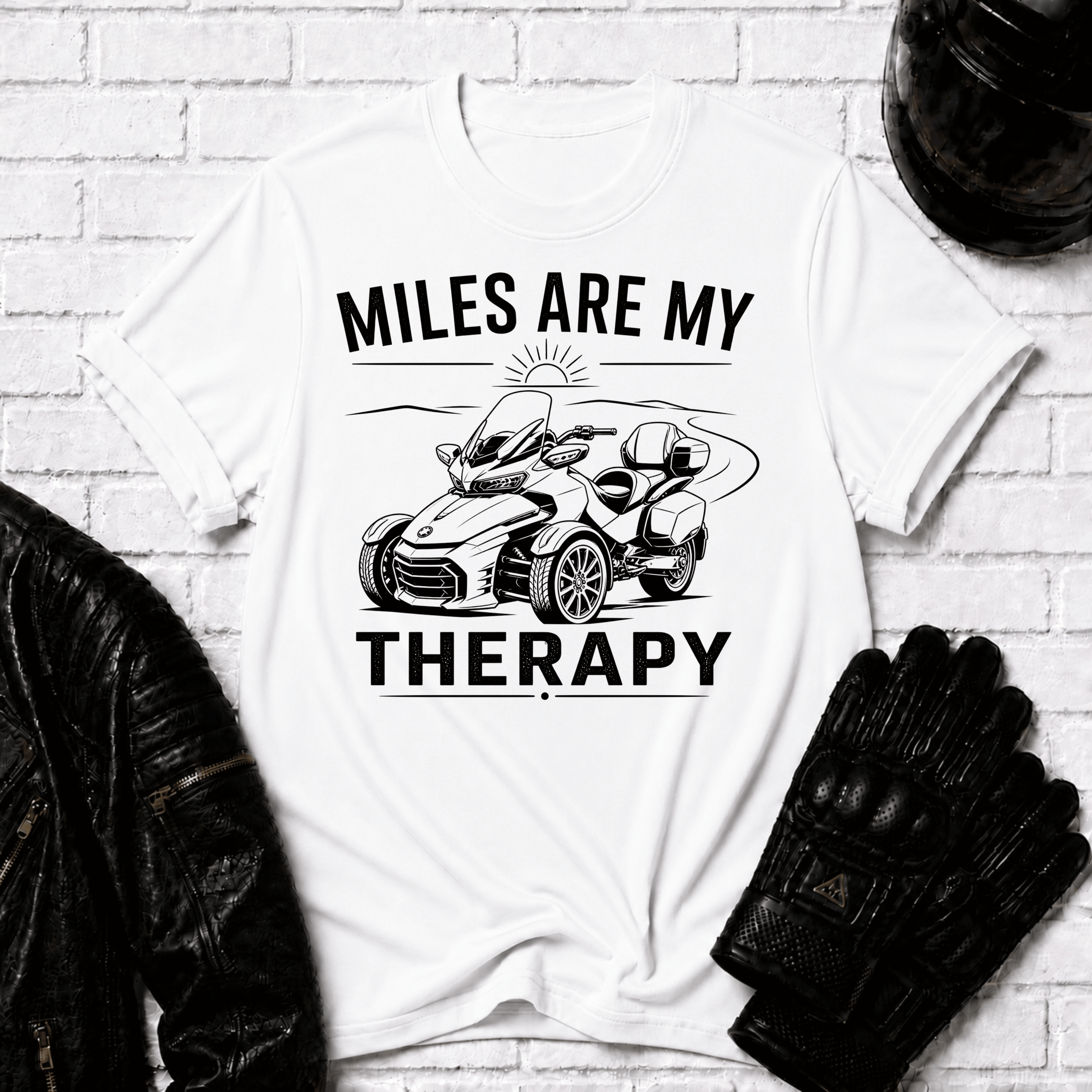 Miles Are My Therapy T-Shirt
