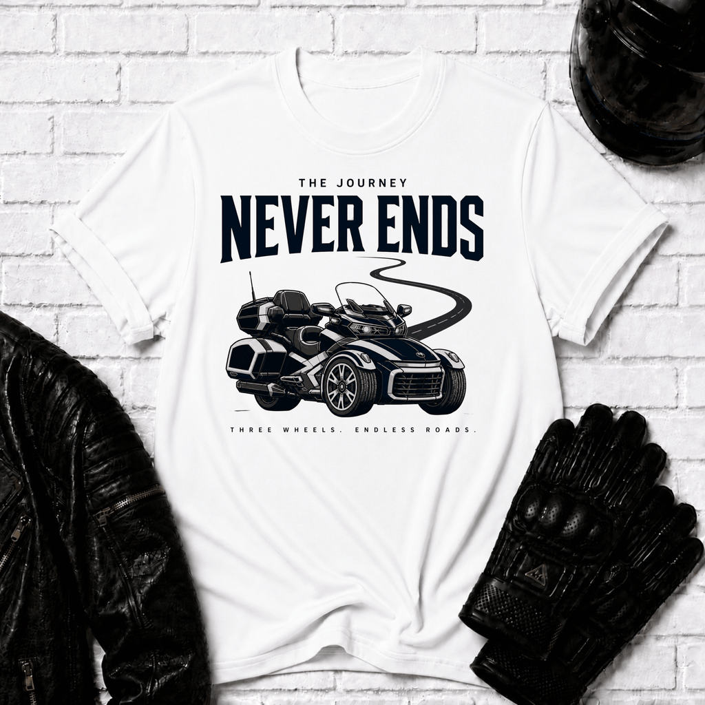 The Journey Never Ends T-Shirt