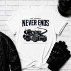 The Journey Never Ends T-Shirt