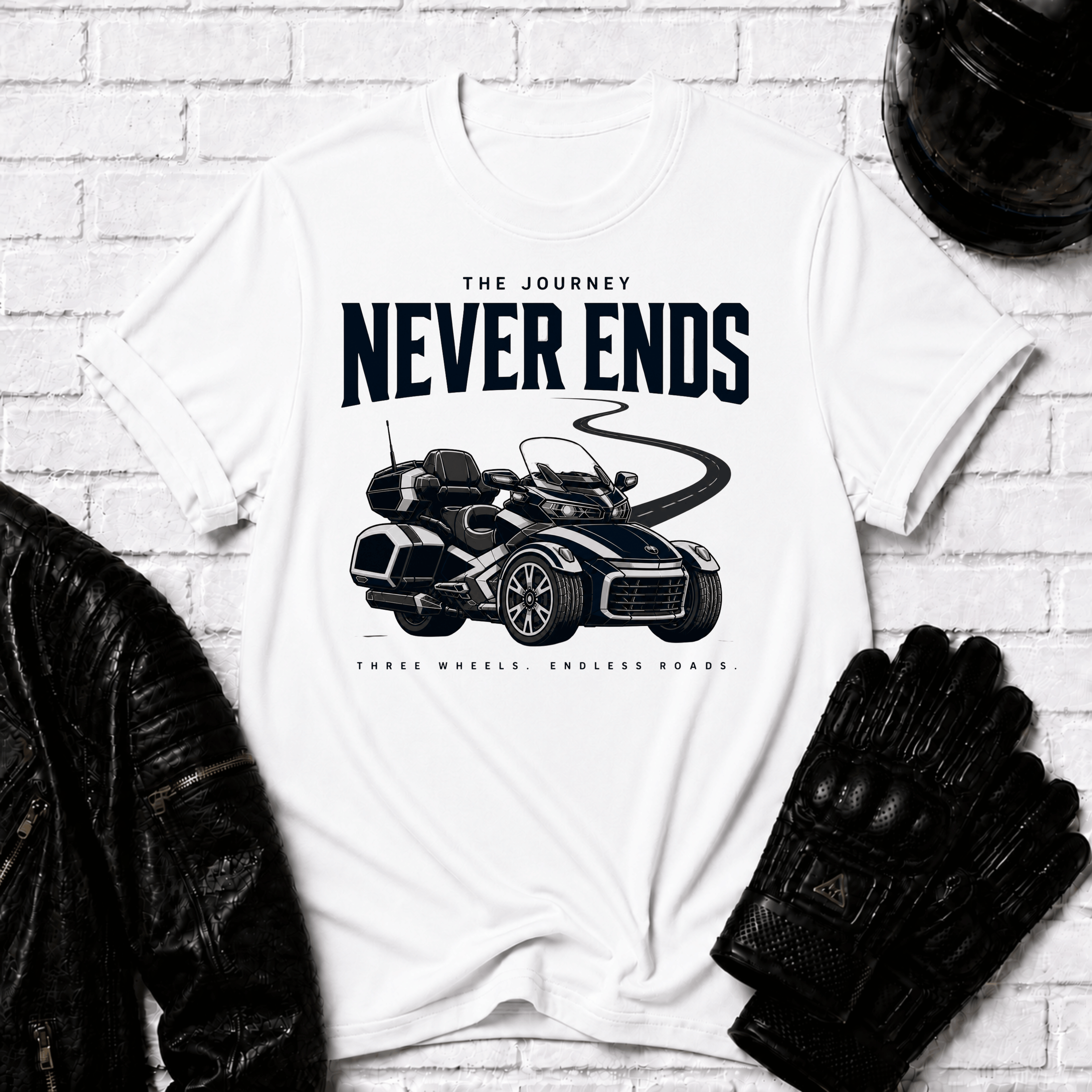 The Journey Never Ends T-Shirt