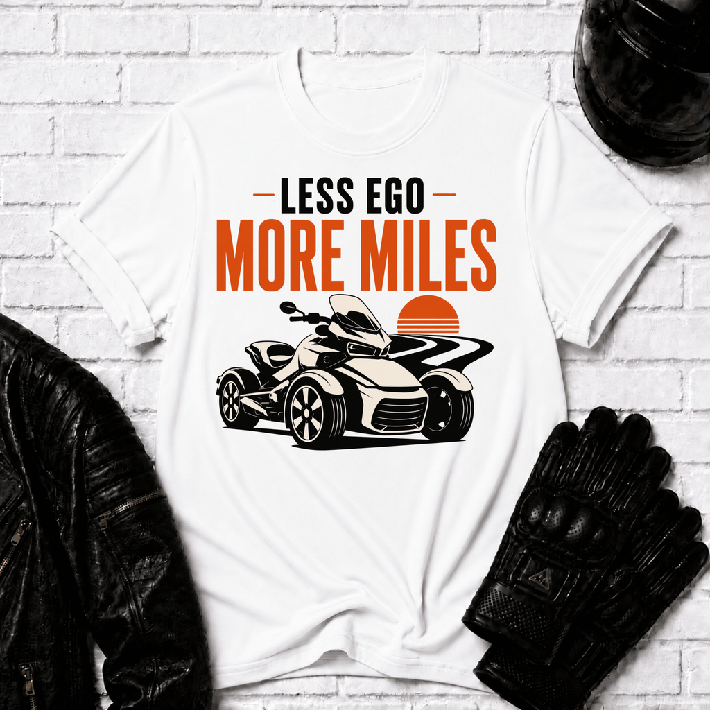 Less Ego More Miles T-Shirt