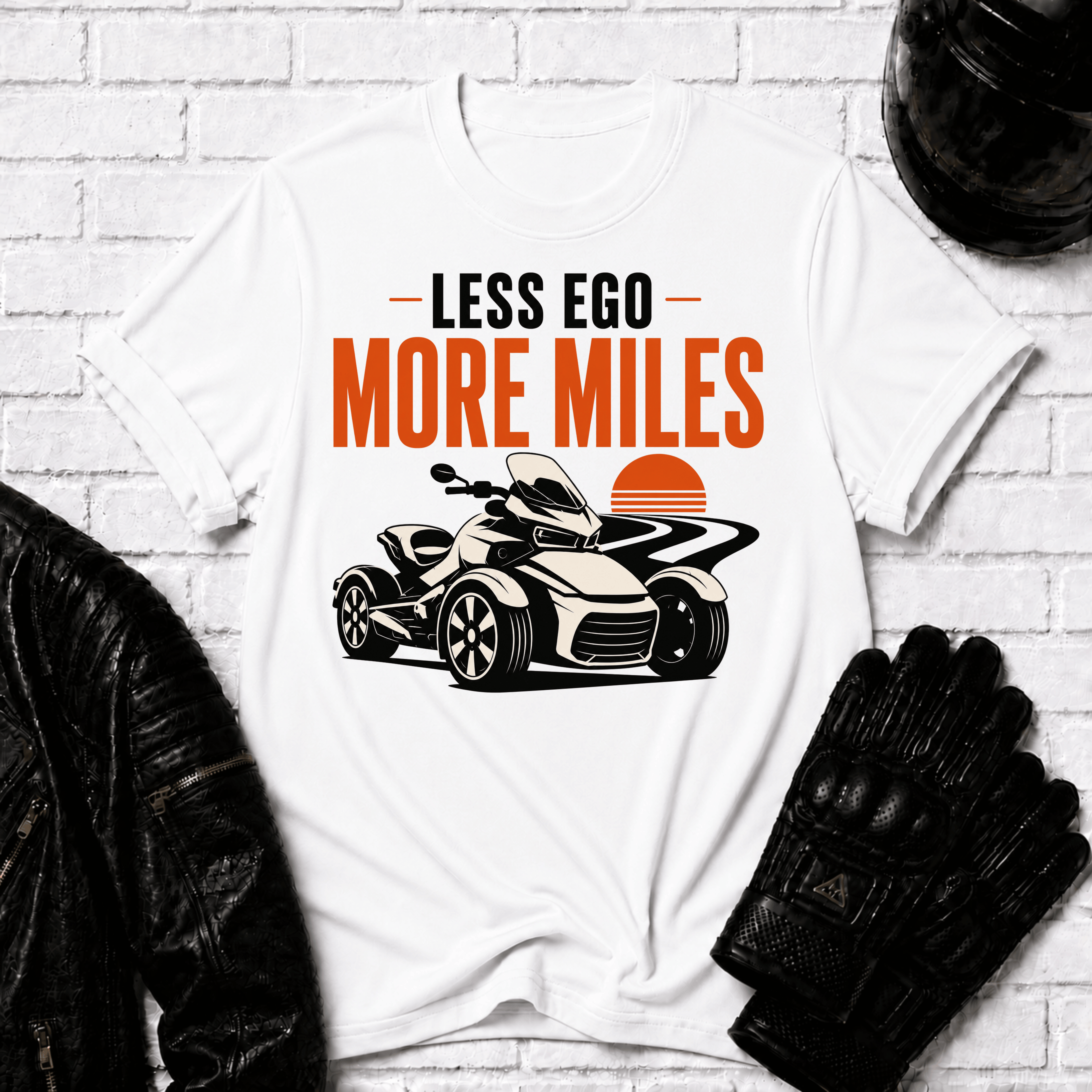 Less Ego More Miles T-Shirt