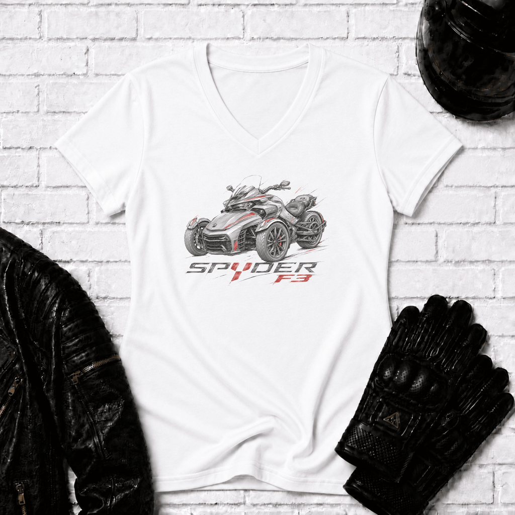 F3 Sketch V Neck T-Shirt