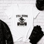 Still Riding Still Me V Neck T-Shirt