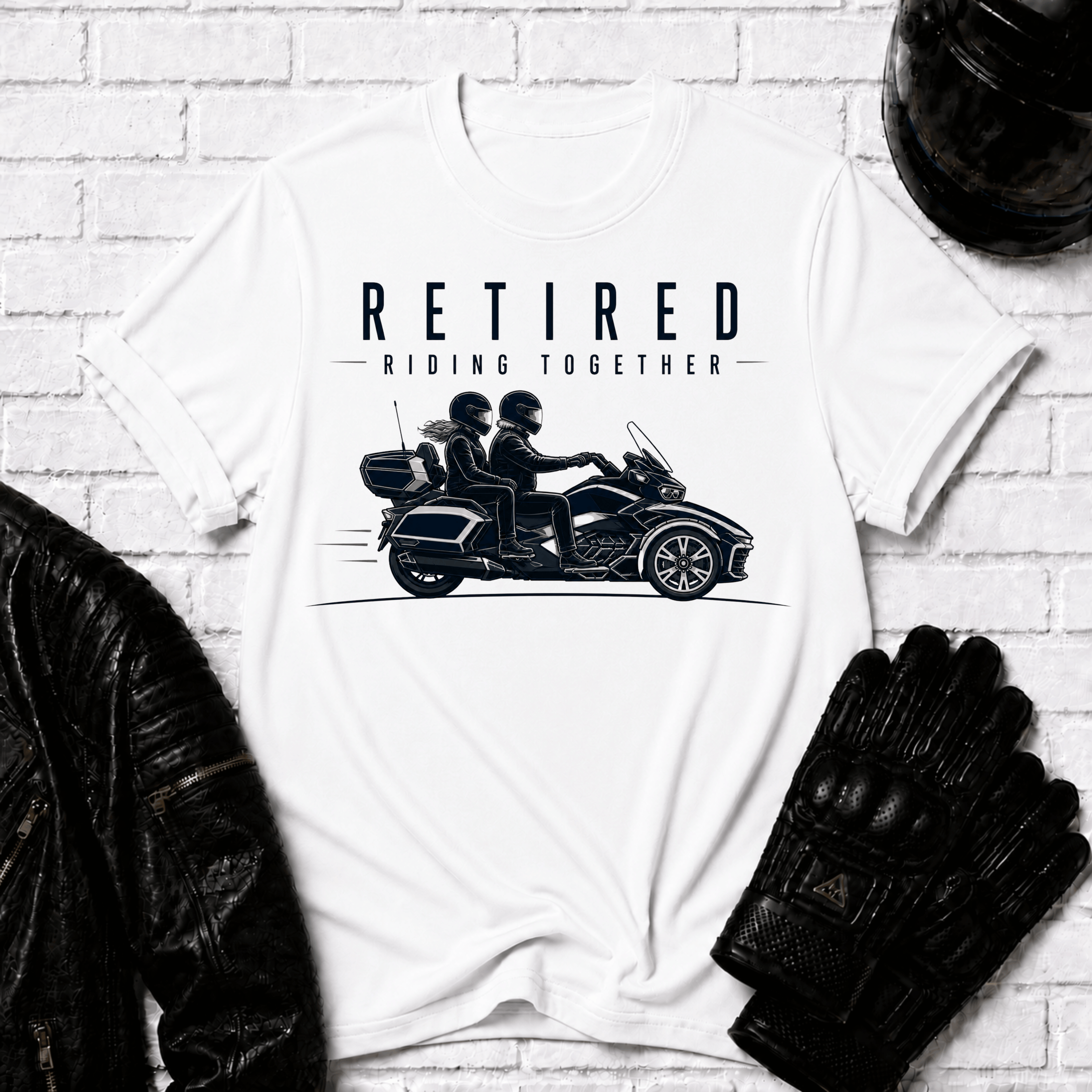 Retired Riding Together T-Shirt