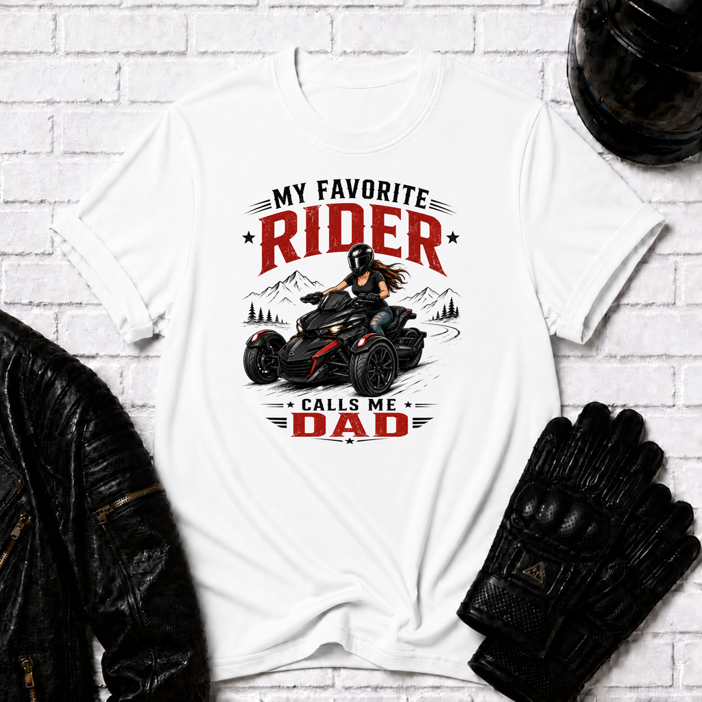 Favorite Rider Dad Lt T-Shirt