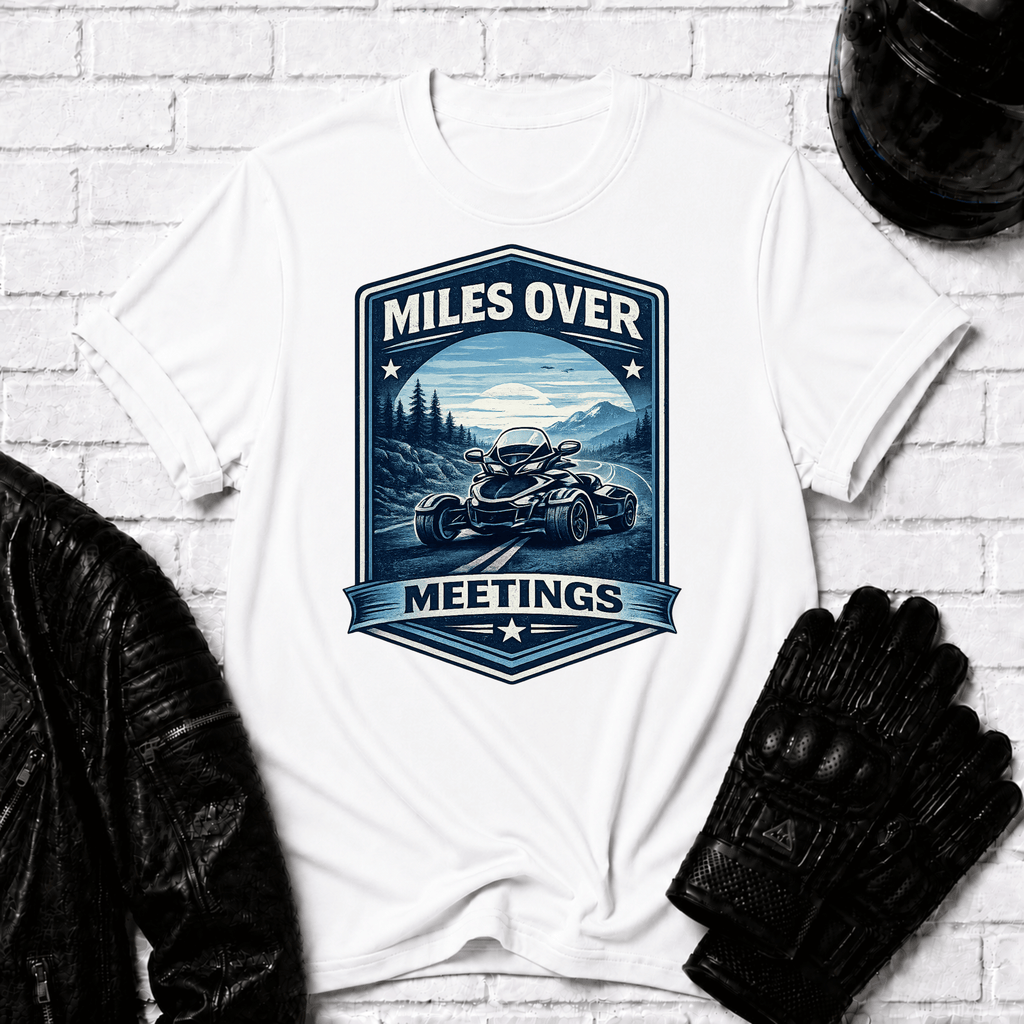 Miles Over Meetings T-Shirt