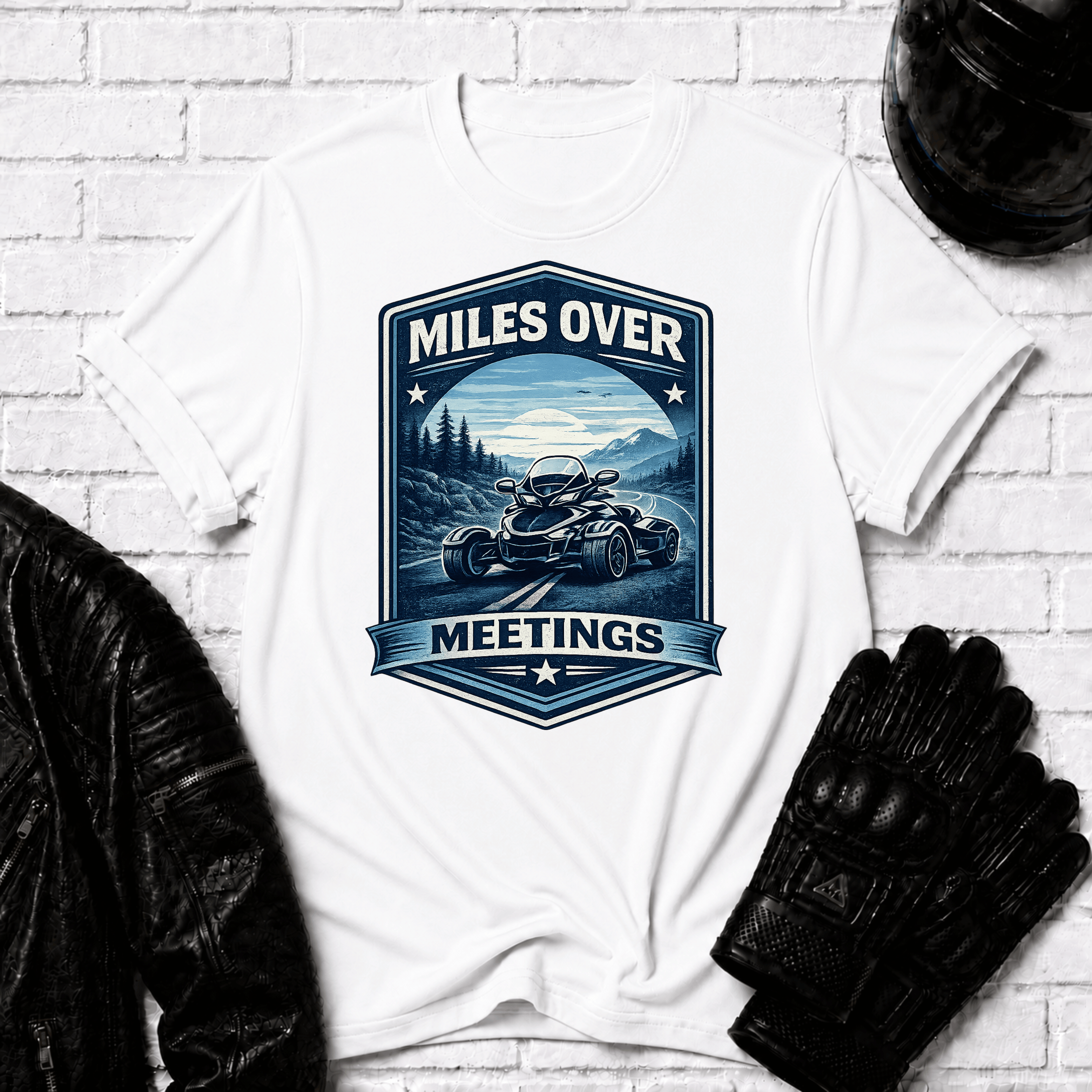 Miles Over Meetings T-Shirt