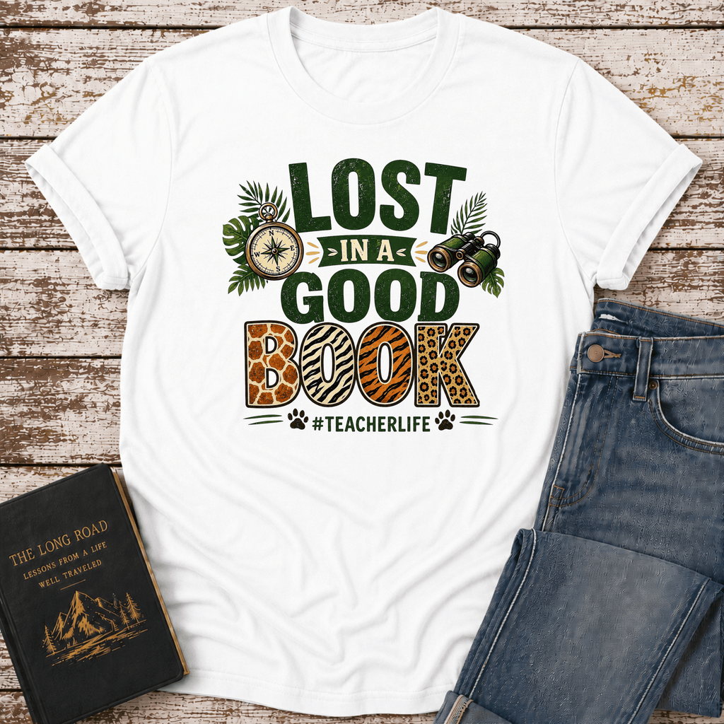 Lost in Book T-Shirt