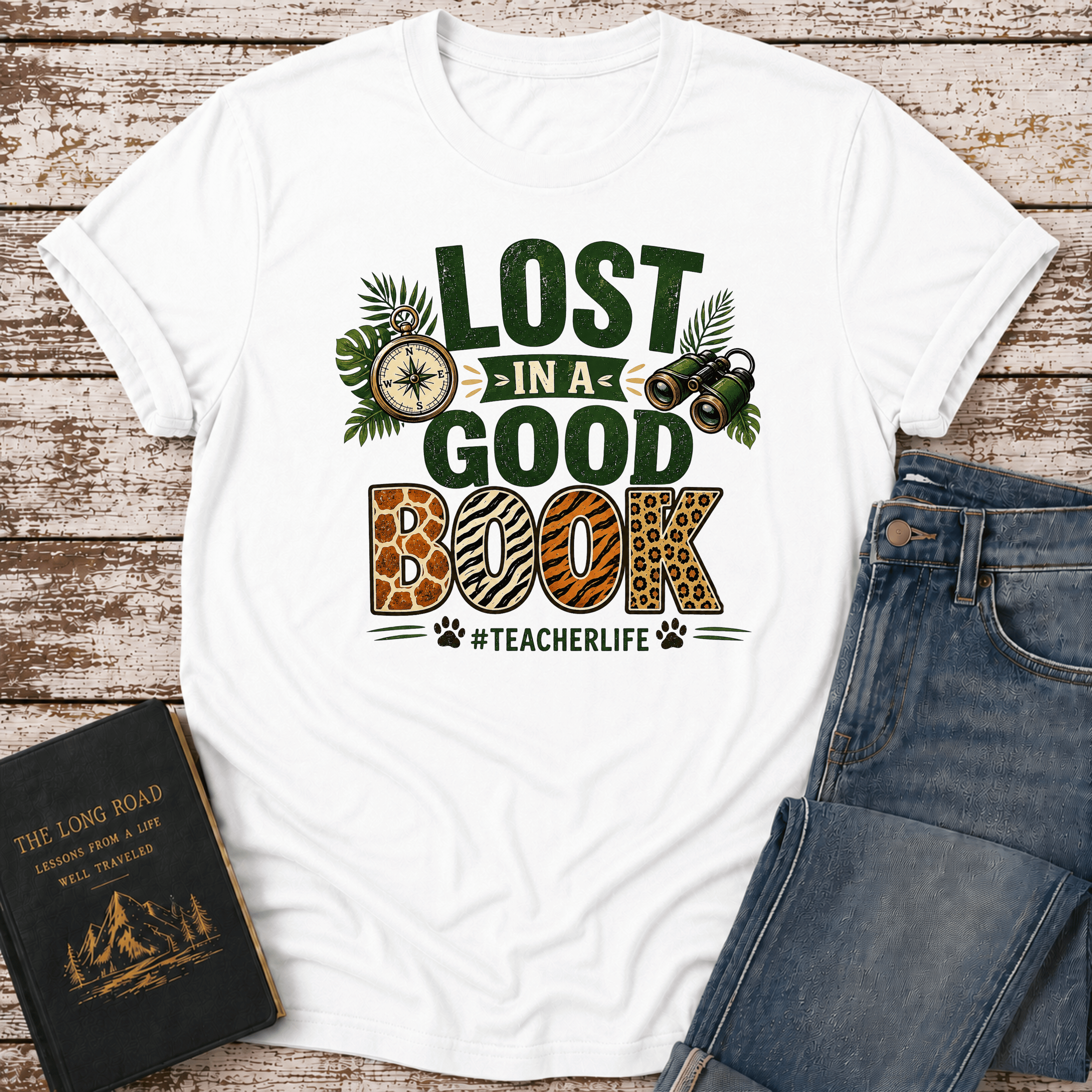 Lost in Book T-Shirt