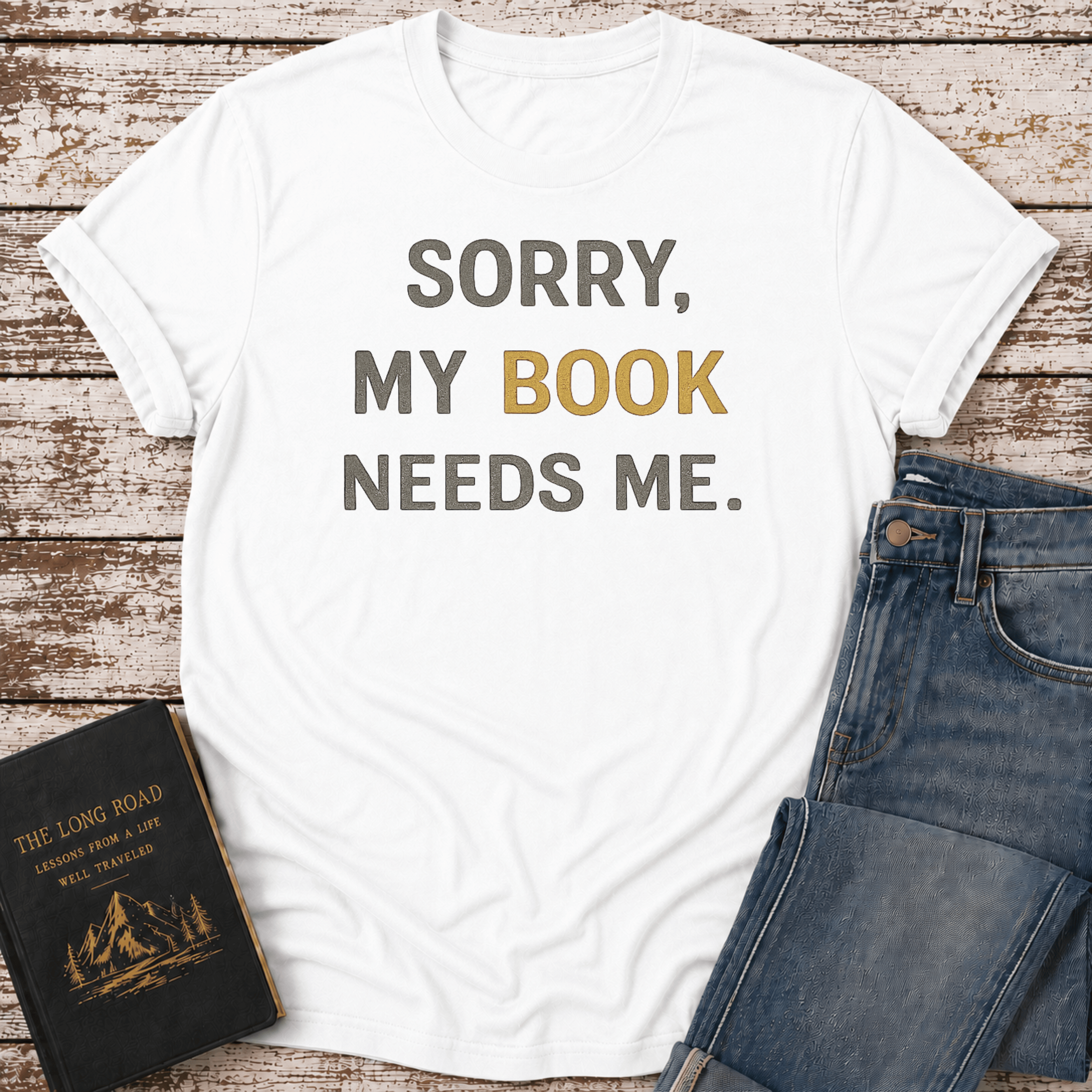 Book Needs Me T-Shirt